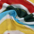 Multiple Color Wave Patterns 100% Rayon Cloth